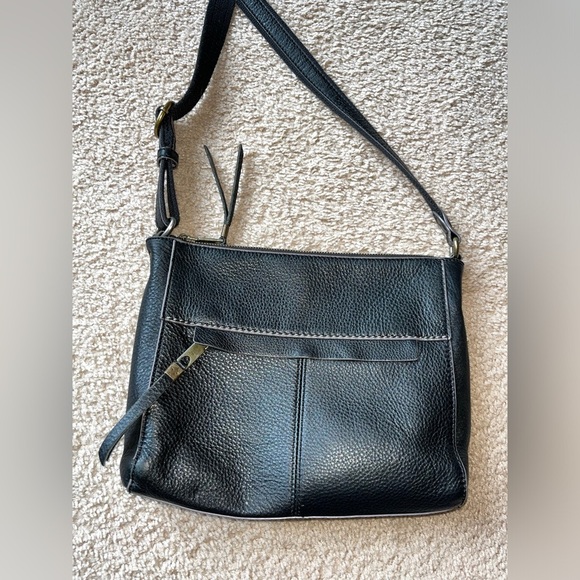 The Sak | Black Leather | Crossbody | Shoulder Bag - Picture 1 of 16